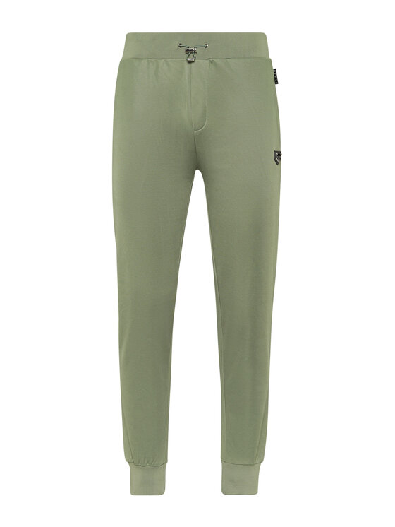 PHILIPP PLEIN PHILIPP PLEIN Joggers kalhoty 9577 Zelená Jogger Fit