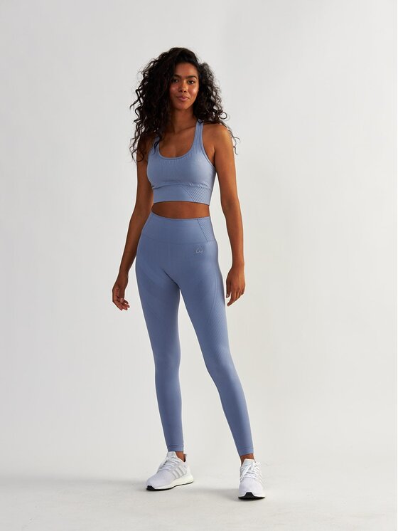 BeShaped BeShaped Biustonosz sportowy Bezszwowy Femme Force Niebieski