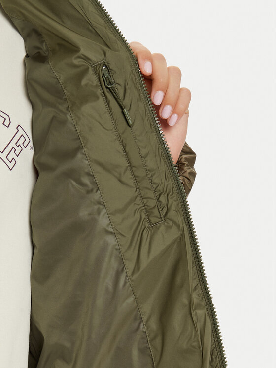 New Balance New Balance Daunenjacke WJ43503 Grün Loose Fit
