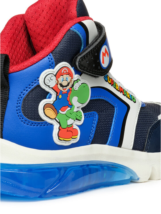 Geox Geox Tenisice J Ciberdron Boy J46LBJ 054FU C4226 DD Tamnoplava