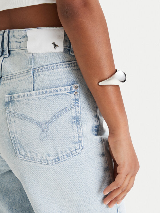 Patrizia Pepe Patrizia Pepe Jeans hlače 8P0487/D1WZB-CB01 Modra Regular Fit