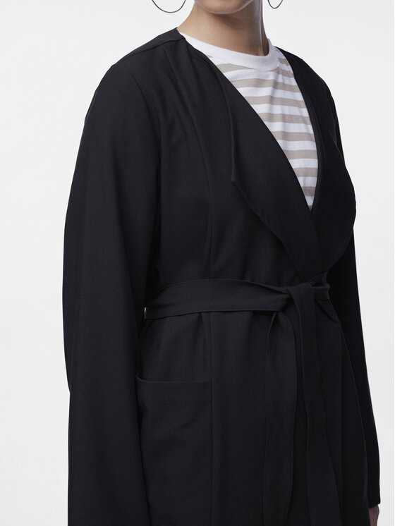 Pieces Pieces Marynarka Bosella 17146550 Czarny Regular Fit