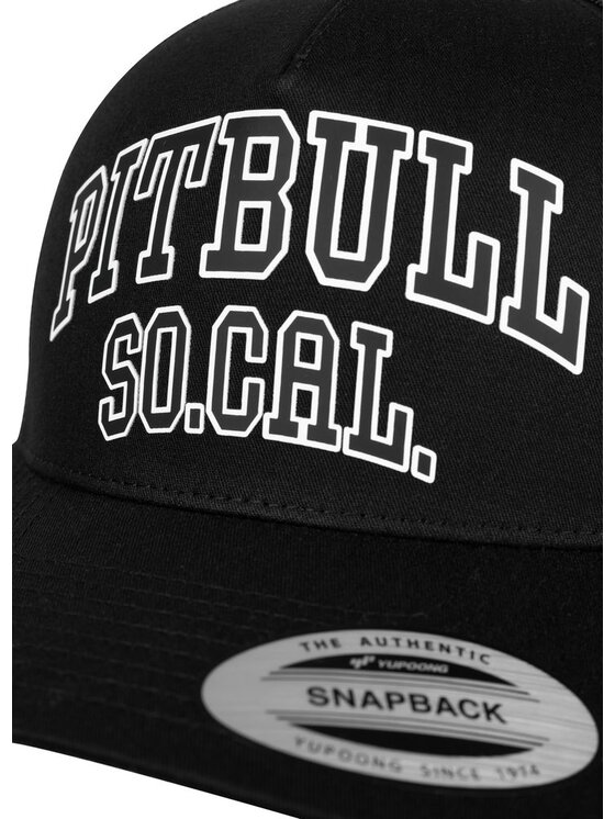 PITBULL PITBULL Czapka z daszkiem SO CAL Czarny