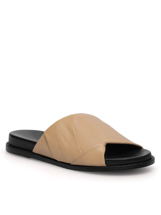 Sergio Bardi Sergio Bardi Pantoletten WI29-CHV-24L-192-SB Beige