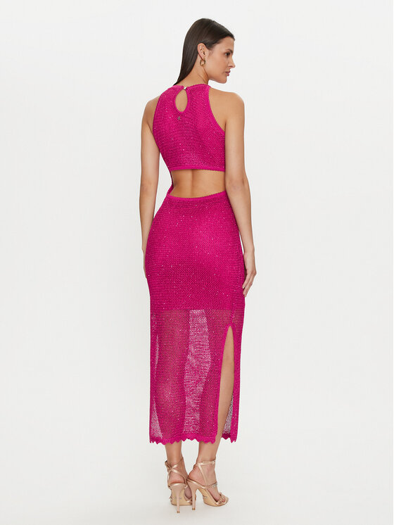 Guess Guess Літня сукня W4YK50 Z37G0 Рожевий Regular Fit