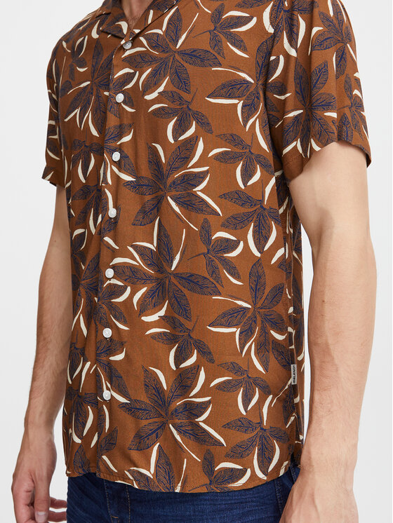 Blend Blend Риза 20716382 Кафяв Regular Fit