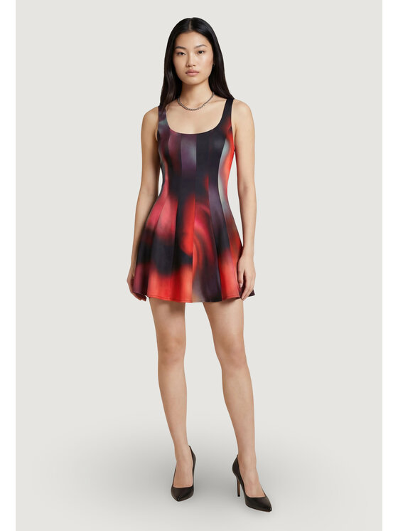 Desigual Desigual Sukienka codzienna VEST_CORTESMANCHA Czarny Casual Fit