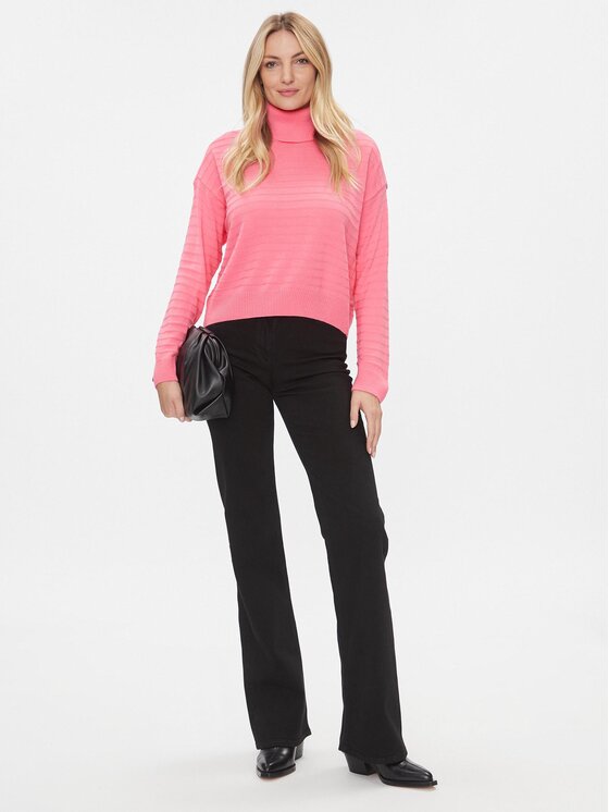 ONLY ONLY Rolák 15294524 Ružová Regular Fit