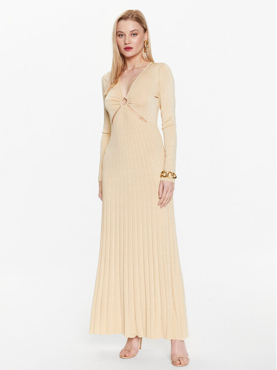 MICHAEL Michael Kors MICHAEL Michael Kors Abendkleid MS381MV61R Goldfarben Slim Fit