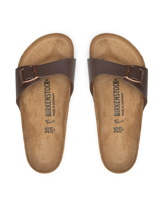 Birkenstock Birkenstock Klapki Madrid Bs 40391 Brązowy