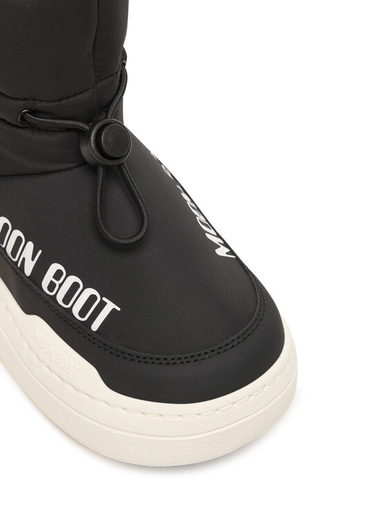 Moon Boot Moon Boot Sniego batai Jr Park Tube Mid Wp 80D3440090 S Juoda