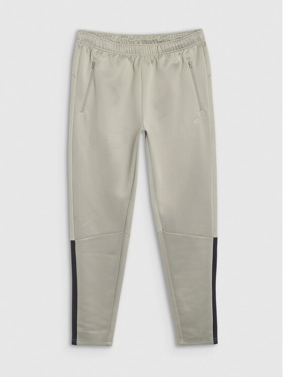 4F 4F Pantaloni di tessuto 4FWSS25TFTRM0836-44S Verde Regular Fit