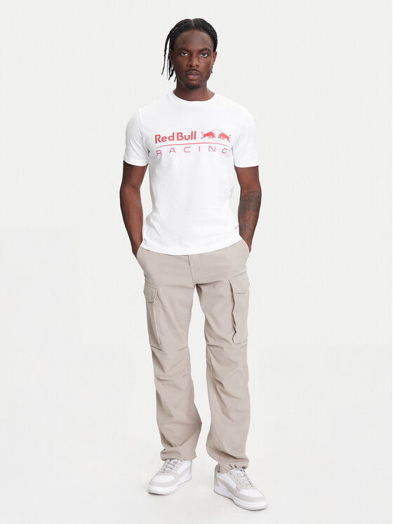 Pepe Jeans Pepe Jeans T-krekls Red Bull Racing Logo RM500016 Balts Regular Fit