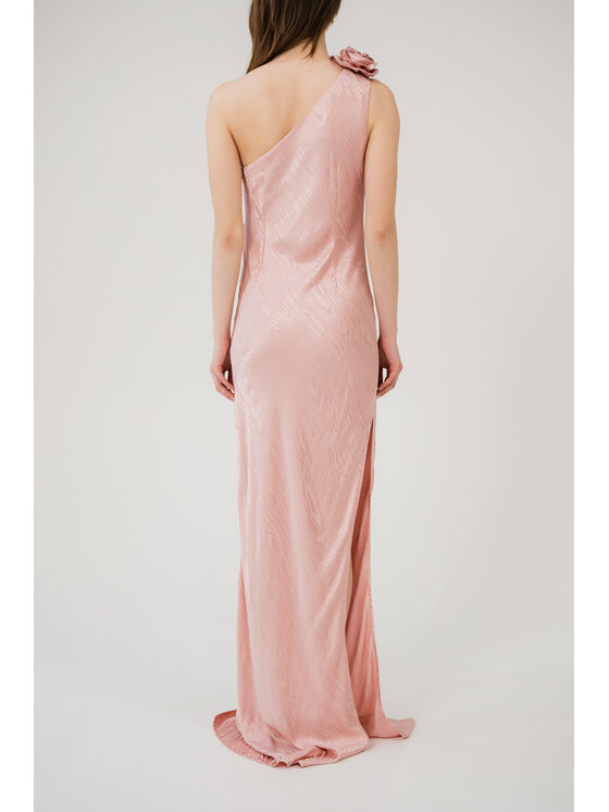 ROSE AVENUE ROSE AVENUE Sukienka koktajlowa LAUREN Różowy Regular Fit
