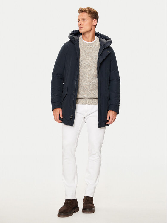 Woolrich Woolrich Μπουφάν πουπουλένιο CFWOOU0487MRUT0001 Σκούρο μπλε Regular Fit