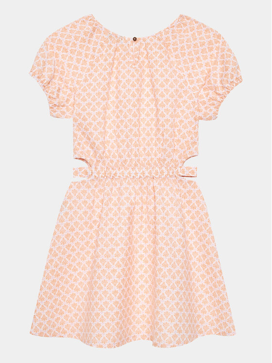 United Colors Of Benetton United Colors Of Benetton Rochie de zi 4XTWCV019 Portocaliu Regular Fit