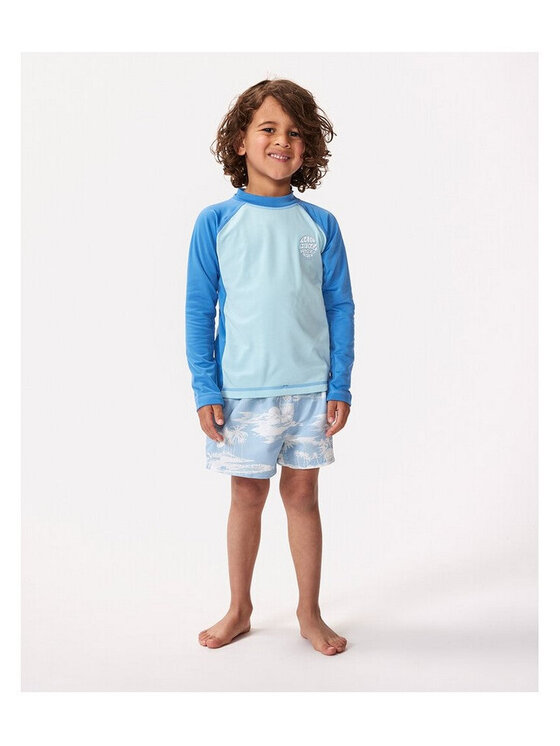 Rip Curl Rip Curl Koszulka do pływania Icons Uv Brushed L/S-Boy Niebieski