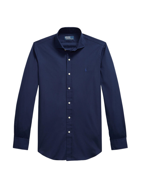 Polo Ralph Lauren Polo Ralph Lauren Πουκάμισο 710P01396003 Σκούρο μπλε Custom Fit