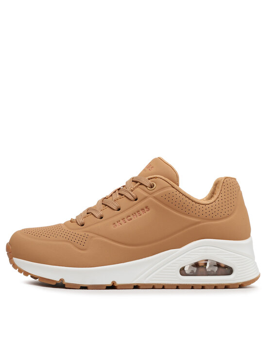 Skechers Skechers Sneakersy Uno Stand On Air 73690/TAN Brązowy