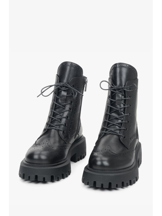 Estro Estro Μποτάκια ER00110958 Μαύρο