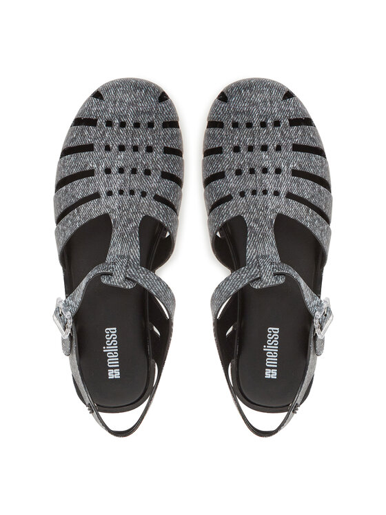 Melissa Melissa Sandały Melissa Possession Print Denim Ad M 36133 Szary