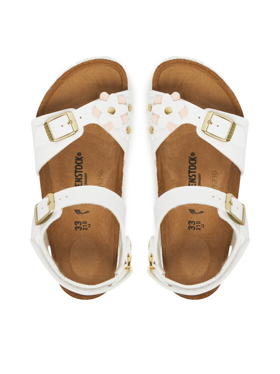 Birkenstock Birkenstock Sandale Rio Flowers As Kids 1029561 S Bijela