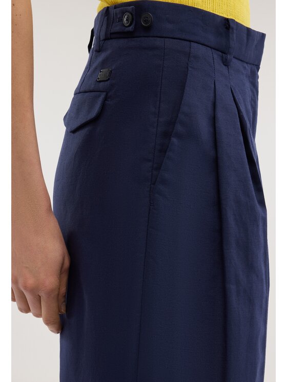 Trussardi Trussardi Pantaloni di tessuto P268A002348N034 Blu Regular Fit