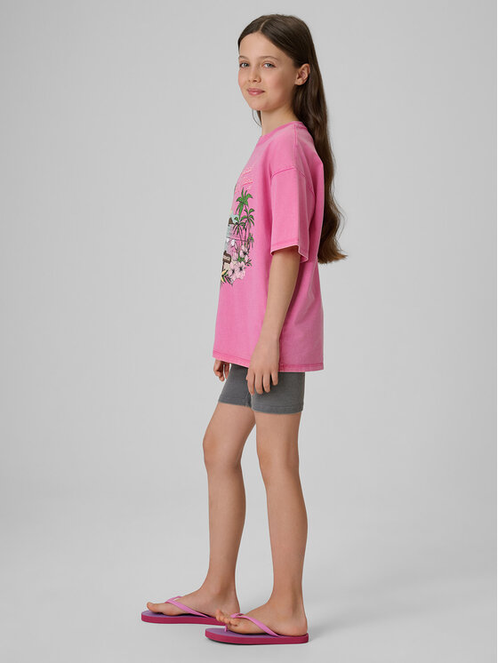 4F 4F Kolarki SUMMER SPLASH Szary Slim Fit