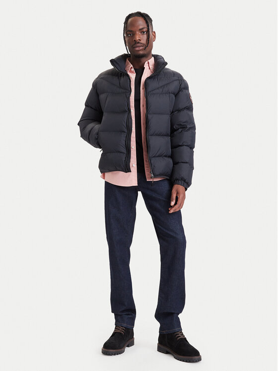 Napapijri Napapijri Winterjacke A-Molveno NP0A88V3 Schwarz Relaxed Fit