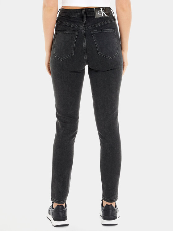 Calvin Klein Jeans Calvin Klein Jeans Jeansy J20J221584 Czarny Skinny Fit