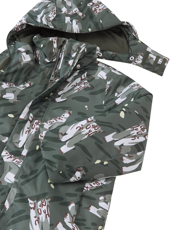 Reima Reima Kurtka zimowa Marttila  5100363B Zielony ciemny Regular Fit
