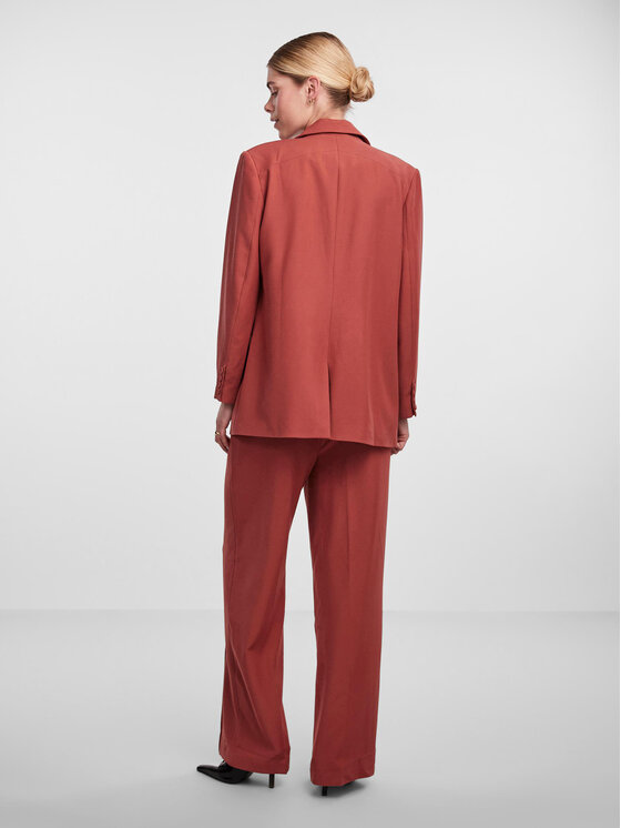 YAS YAS Švarkas 26030762 Ruda Regular Fit
