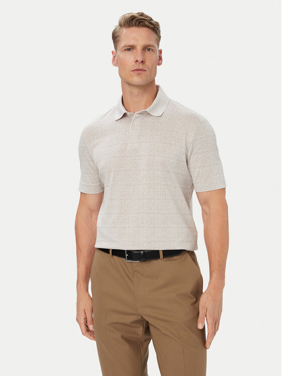 BOSS Tricou polo H-Pack 181 50565298 Bej Regular Fit