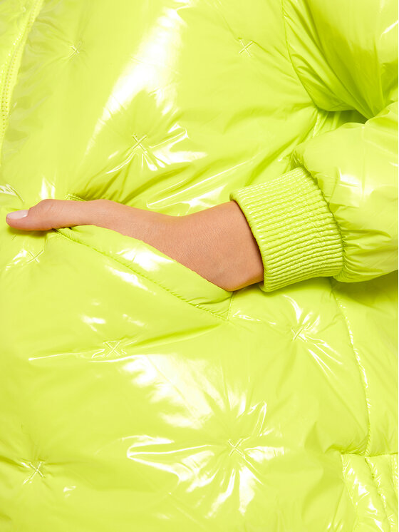 Giubbotto piumino WF2087 T3173 Verde Regular Fit