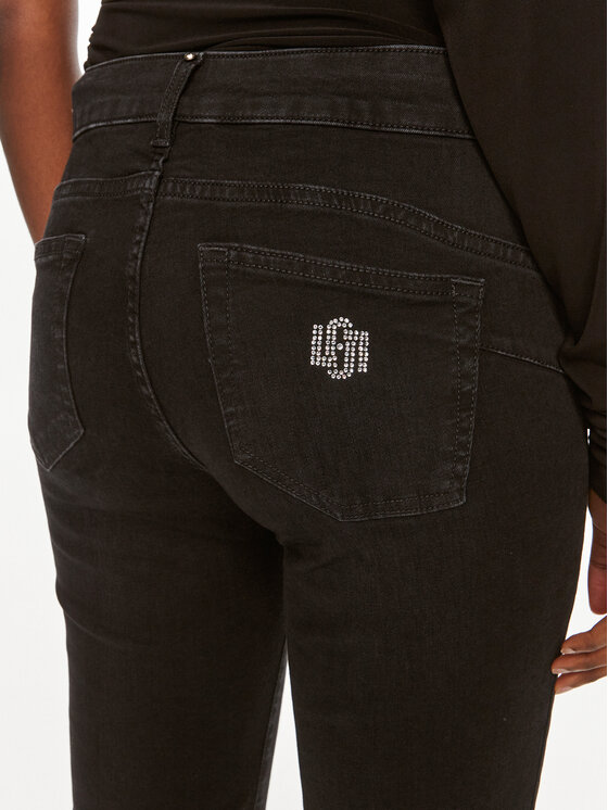 Liu Jo Liu Jo Τζιν UF4025 D4614 Μαύρο Wide Leg