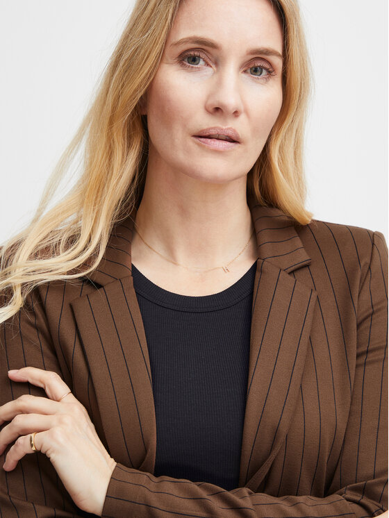 Fransa Fransa Піджак 20610970 Коричневий Regular Fit