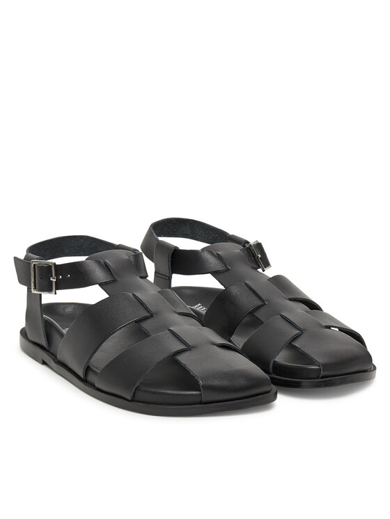 Bronx Bronx Sandały 85083-U Czarny