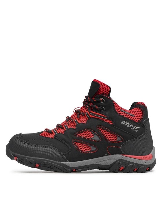 Regatta Regatta Trekkingschuhe Holcombe Iep Mid Jnr RKF573 Schwarz