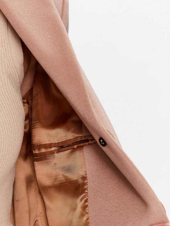 Calvin Klein Calvin Klein Palton de lână K20K205670 Bej Regular Fit