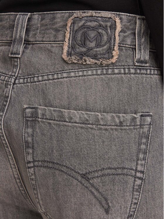 Marella Marella Džinsai Tomboy 2623186054 Pilka Straight Fit