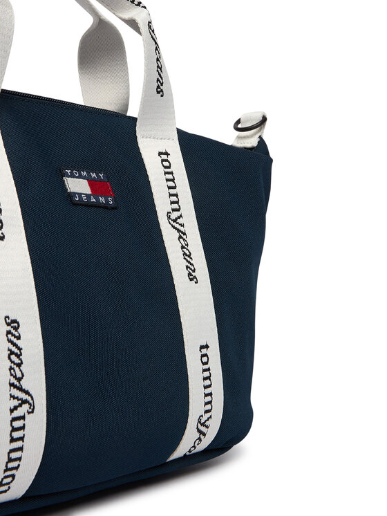 Tommy Jeans Tommy Jeans Geantă Ess Daily Mini Tote AW0AW18460 Bleumarin
