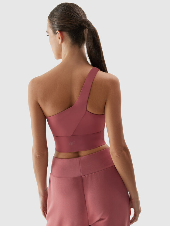 4F 4F Τοπ 4FAW23TSLEF030 Κόκκινο Slim Fit