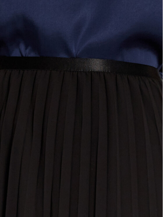 Morgan Morgan Gonna plissettata 242-JERLAN Nero Regular Fit