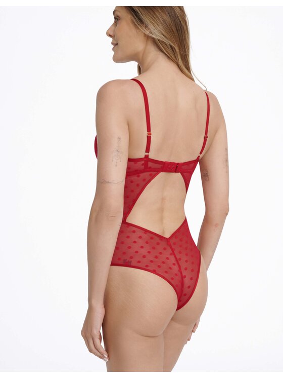 Esotiq Esotiq Body 41218-33X Czerwony