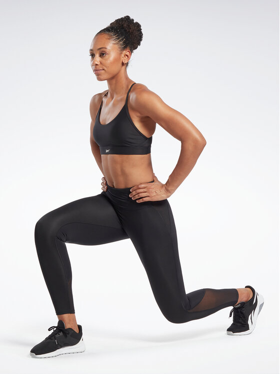 Reebok Reebok Legginsy Lux Perform High-Rise Leggings HS7777 Czarny