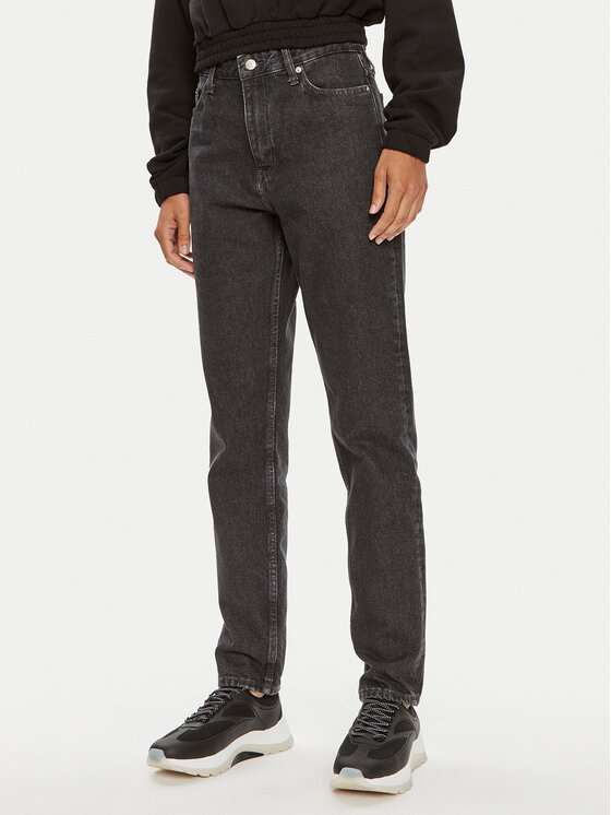 Calvin Klein Jeans Calvin Klein Jeans Blugi J20J223636 Gri Mom Fit
