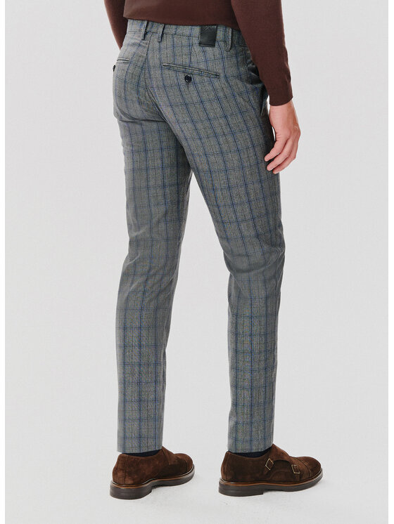 Pako Lorente Pako Lorente Spodnie materiałowe P23WF-WX-001 Szary Slim Fit