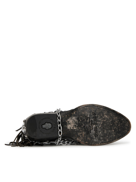 NEW ROCK NEW ROCK Kovboju apavi M-WSTM003TES-S1 Melns
