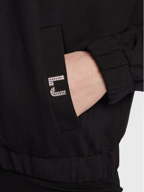 Liu Jo Sport Liu Jo Sport Суитшърт TA3075 J6182 Черен Regular Fit
