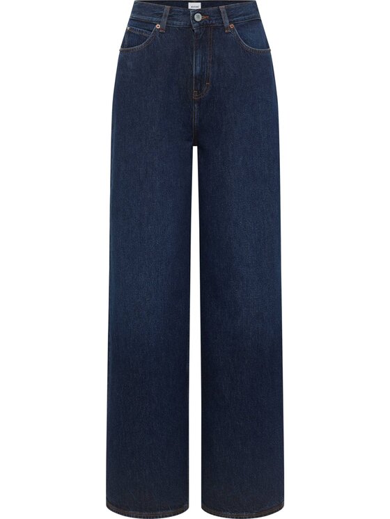 Mustang Mustang Jeans Style Luise Wide Blu Loose Fit
